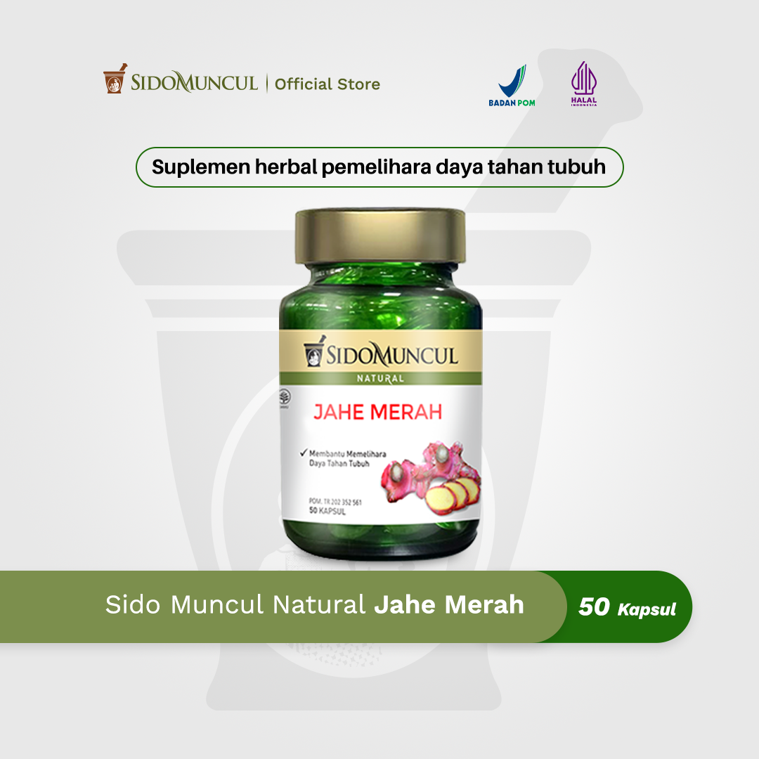 Sido Muncul Red Ginger - Helps Maintain Body Resistance
