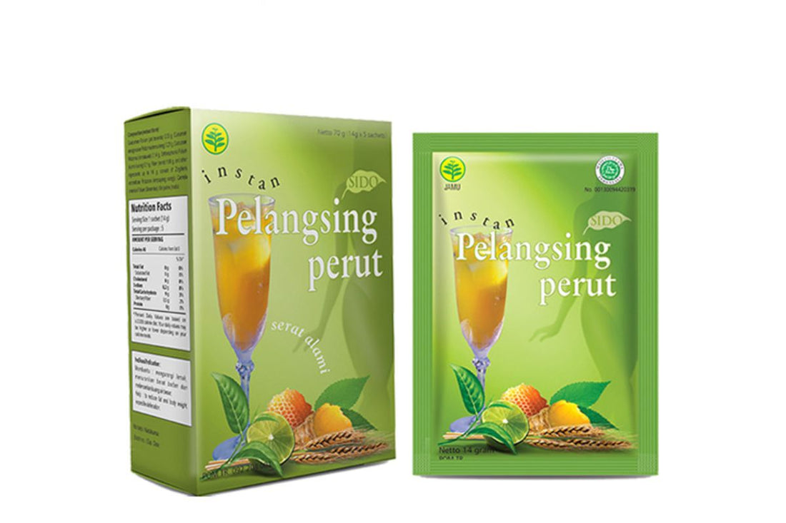 Komposisi dan Manfaat Jamu Pelangsing Perut Instan Sido Muncul