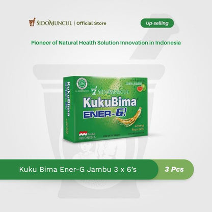 Kuku Bima Ener-G Jambu 3x6's - Minuman Berenergi Penambah Stamina