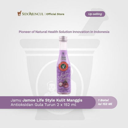 Jamu Jamoe Lifestyle Mangosteen Peel Antioxidant, Lowers Blood Sugar 2x