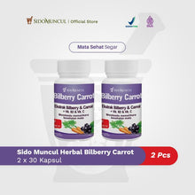 Healthy Eyes Package – Sido Muncul Herbal Bilberry Carrot, 2 Bottles, Fresh Eyes