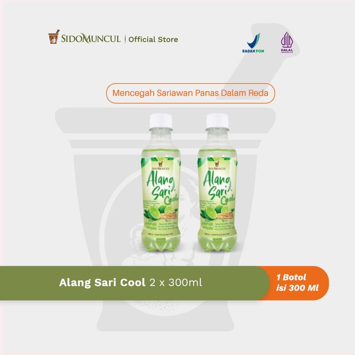 Alang Sari Cool Jeruk Nipis 2x300ml - Mencegah Sariawan Panas Dalam Reda