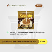 Sido Muncul Low Sugar Ginger Coffee Drink 10's - Warms the Body