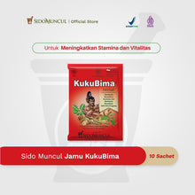 Kuku Bima Herbal Tonic, 10 Sachets - Boosts Stamina and Vitality