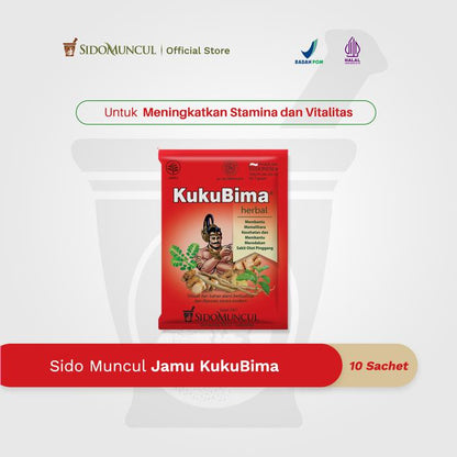 Kuku Bima Jamu 10's - Meningkatkan Stamina Menambah Vitalitas