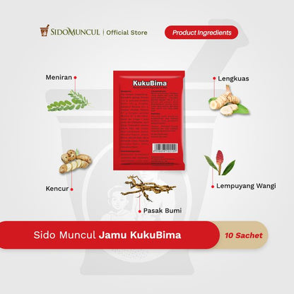 Kuku Bima Jamu 10's - Meningkatkan Stamina Menambah Vitalitas