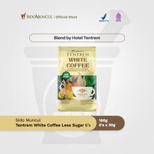Sido Muncul White Coffee Tentrem Less Sugar 6 Sachets