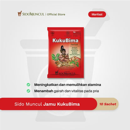 Kuku Bima Jamu 10's - Meningkatkan Stamina Menambah Vitalitas