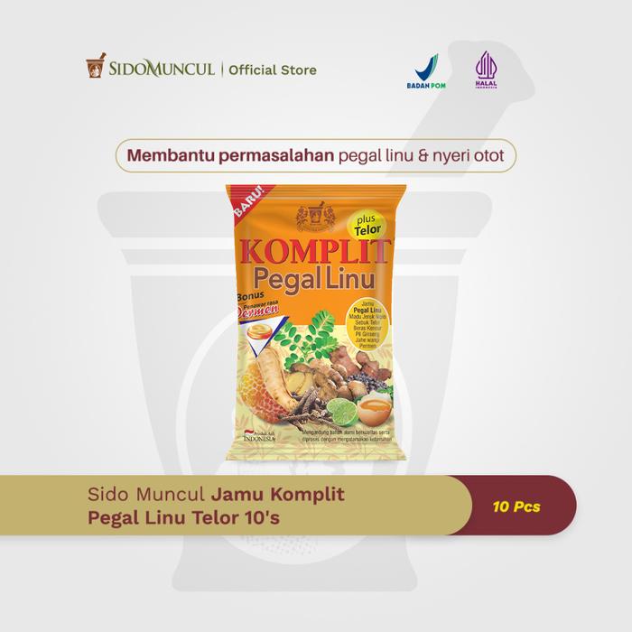 Sido Muncul Jamu Komplit Pegal Linu Telor 10's