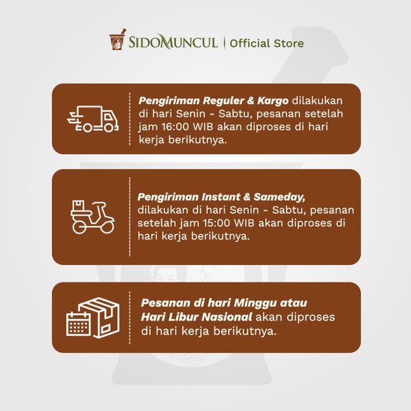 Twin Pack Sido Muncul Herbal Pewangi Bulan 30 Kapsul - Keputihan
