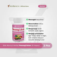 Twin Pack Sido Muncul Herbal Pewangi Bulan 30 Kapsul - Keputihan