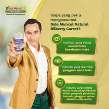 Paket Mata Sehat Sido Muncul Natural Billberry Carrot 30'k 2 botol