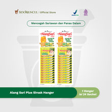 Alang Sari Plus Soursop 1 Strip of 24 Sachets - Prevents Mouth Ulcers & Internal Heat in the Throat