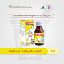 Berlico Multivitamin Anabion Sirup Botol 60 ml - Penambah Nafsu Makan dan Pertumbuhan Anak