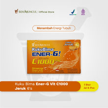 Kuku Bima Ener-G Vit C1000 Jeruk 6's - Minuman Berenergi Vitamin