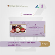 Sido Muncul Herbal Mangosteen Peel Extract 12 Capsules Strip - Antioxidant