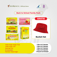 [FREE BUCKET HAT TA] Back to School Family Pack - TA Sugar-Free 5's + TA Liquid 5's + Esemag Liquid 5's + C+Collagen 6's + TA Candy 50 Pieces
