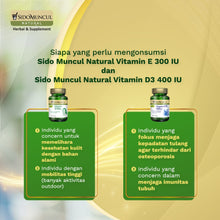 Paket Sendi Sehat - Sido Muncul Natural Remago + Vitamin D3 400 IU