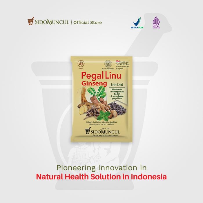 Sido Muncul Jamu Pegal Linu Ginseng 50's - Muscle and Bone Pain