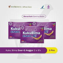 Kuku Bima Ener-G Grape 3x6's - Energy Drink for Stamina Boost