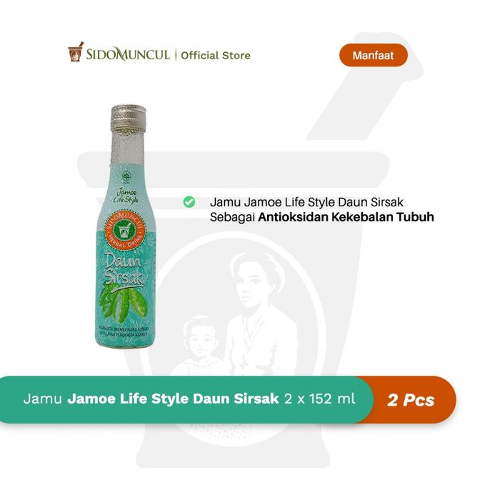 Jamu Jamoe Lifestyle Soursop Leaf Antioxidant Immune Support 2x