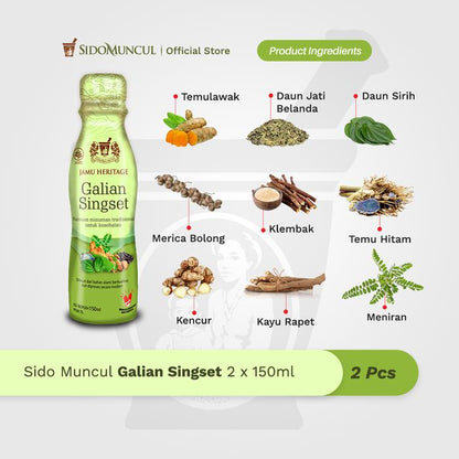 Galian Singset 2x150ml Traditional Formula to Reduce Body Fat