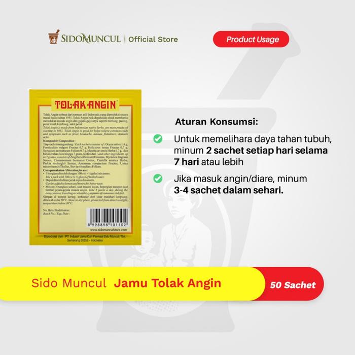 Sido Muncul Jamu Tolak Angin 50's - Mengatasi Masuk Angin
