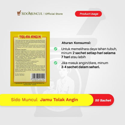 Sido Muncul Jamu Tolak Angin 50's - Mengatasi Masuk Angin