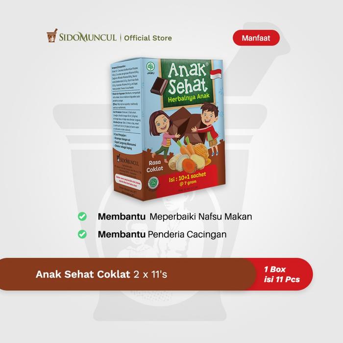 Anak Sehat Cokelat 2x11's - Meningkatkan Nafsu Makan