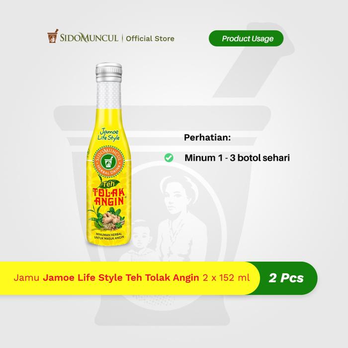 Jamu Jamoe Life Style Teh Tolak Angin Herbal Masuk Angin 2x