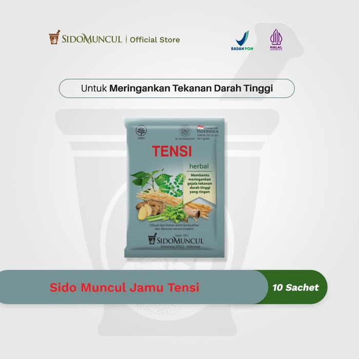 Sido Muncul Jamu Tensi 10's - Meringankan Tekanan Darah Tinggi