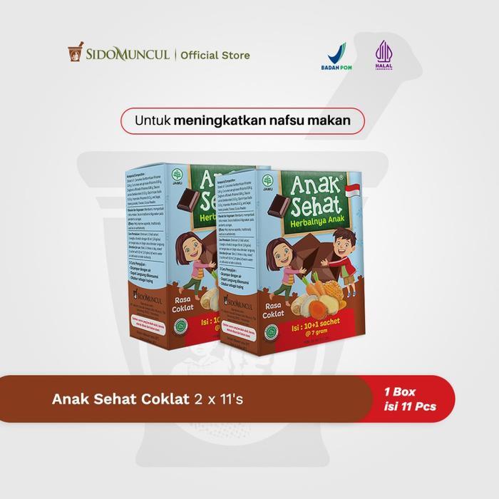 Anak Sehat Cokelat 2x11's - Meningkatkan Nafsu Makan