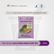 Sido Muncul White Pomegranate Herbal Supplement, Pack of 10 – Vaginal Discharge for Women
