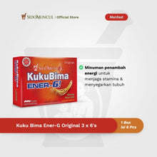 Kuku Bima Ener-G Original 3x6's - Energy Drink for Stamina Boost