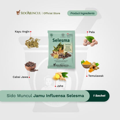 Sido Muncul Jamu Influensa Selesma 10's - Herbal Flu dan Demam