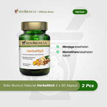 Sido Muncul Natural HerbaMix5 (2 bottles) - Natural Herbal Remedy