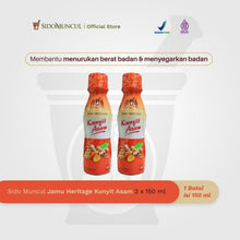 Jamu Heritage Turmeric and Tamarind 2 × 150 ml Sido Muncul Refreshes the Body
