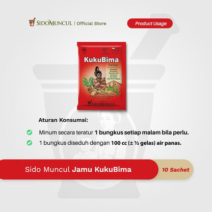 Kuku Bima Jamu 10's - Meningkatkan Stamina Menambah Vitalitas