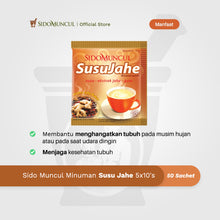 Sido Muncul Minuman Susu Jahe 5x10's - Menghangatkan Badan