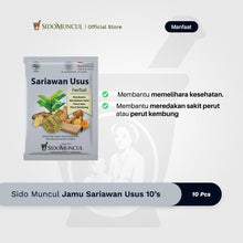 Sido Muncul Herbal Remedy for Mouth Ulcers and Intestinal Discomfort, Pack of 10 – Relieves Bloating and Stomach Pain