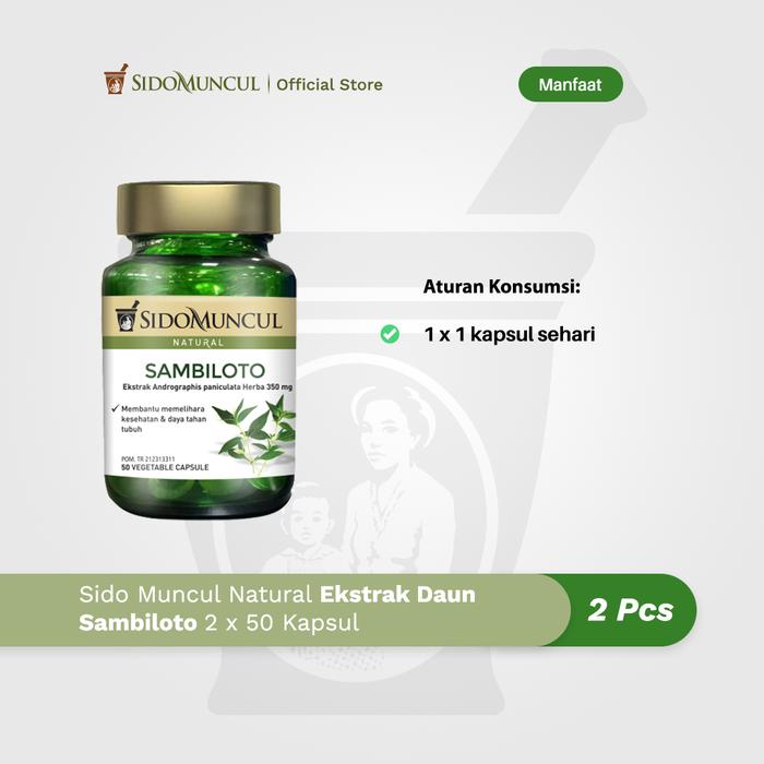 Immune Starter Pack 1 - Sido Muncul Natural Andrographis Leaf Extract 2x