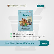 Sido Muncul Jamu Klingsir 10's - Air Seni Tidak Lancar Keringat Dingin