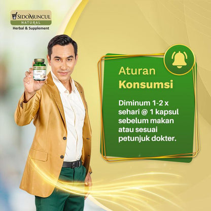 Twin Pack Sido Muncul Natural Garlic 30 Kapsul
