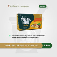 Tolak Linu Liquid Box of 5 x 5's Natural Herbal - Aches, Pains, and Joint Pain