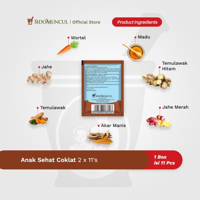 Anak Sehat Cokelat 2x11's - Meningkatkan Nafsu Makan