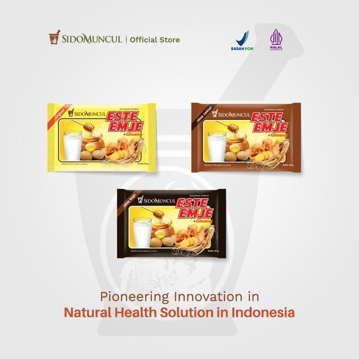 Original Este Emje and Milk Chocolate with Egg, Honey, and Ginger Warm the Body