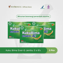 Kuku Bima Ener-G Guava 3x6's - Energy Drink for Stamina Boost