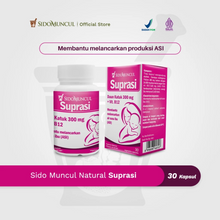 Sido Muncul Herbal Suprasi 30 Capsules - Sweetleaf (Katuk) Leaves for Breast Milk Booster
