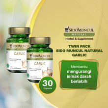Twin Pack Sido Muncul Natural Garlic 30 Capsules