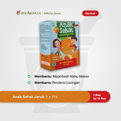 Anak Sehat Jeruk 2x11’s – Boosts Appetite